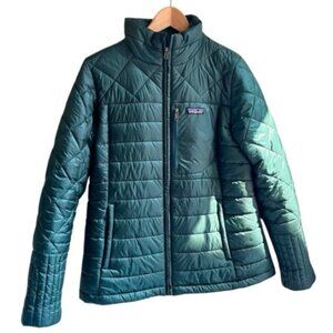 Patagonia Nano Puff Jacket Women’s Insulated Teal-Green - L